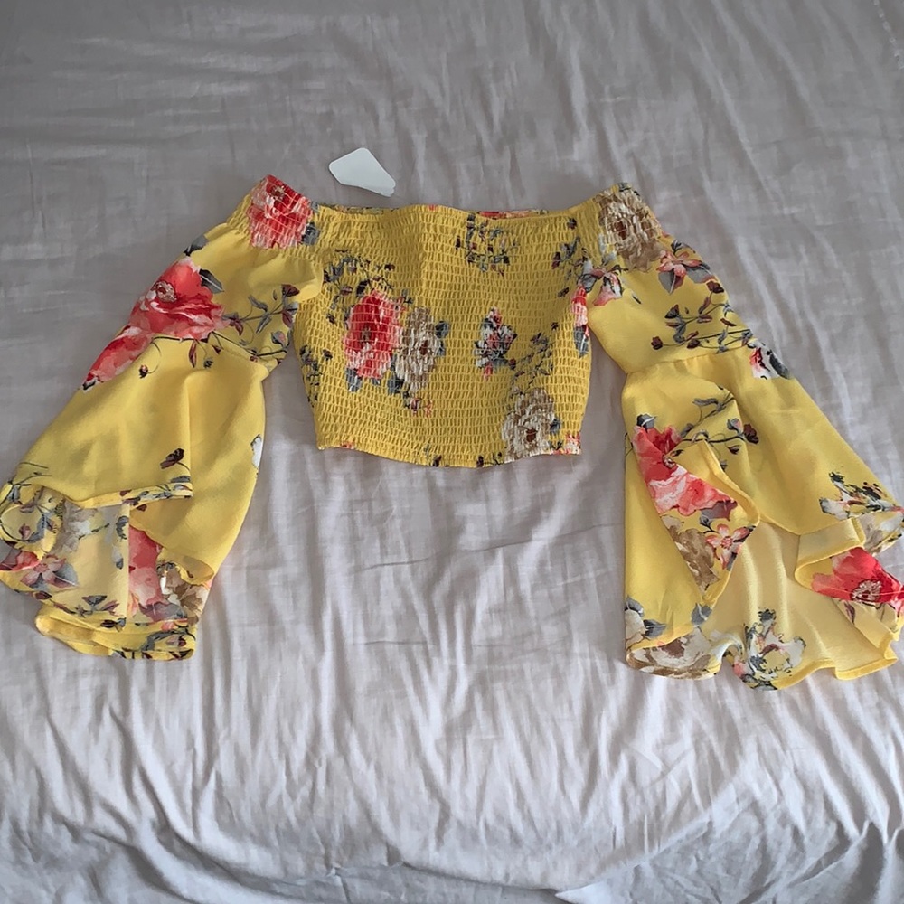 Off The Shoulder Crop Top